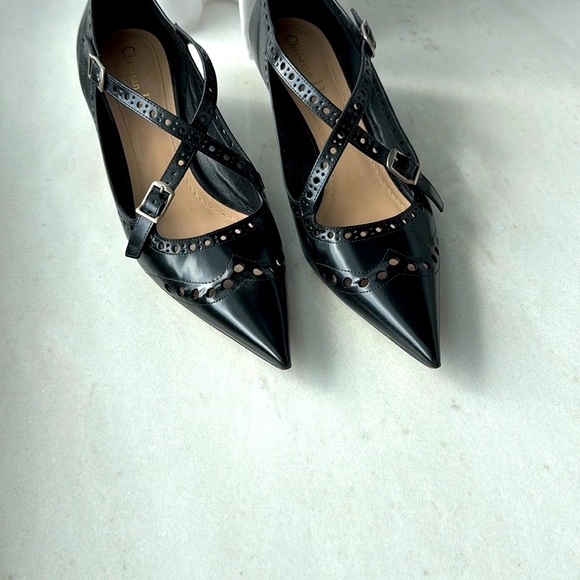 Dior black 40 /10 size authentic 100% - Picture 1 of 8